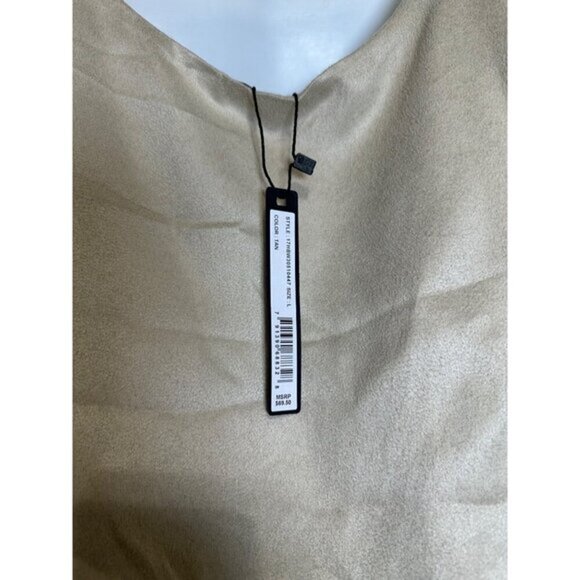 3 for $15 Harve Benard Gold Metallic Layered Sleeveless Cami Top, NWT Large - Picture 7 of 9